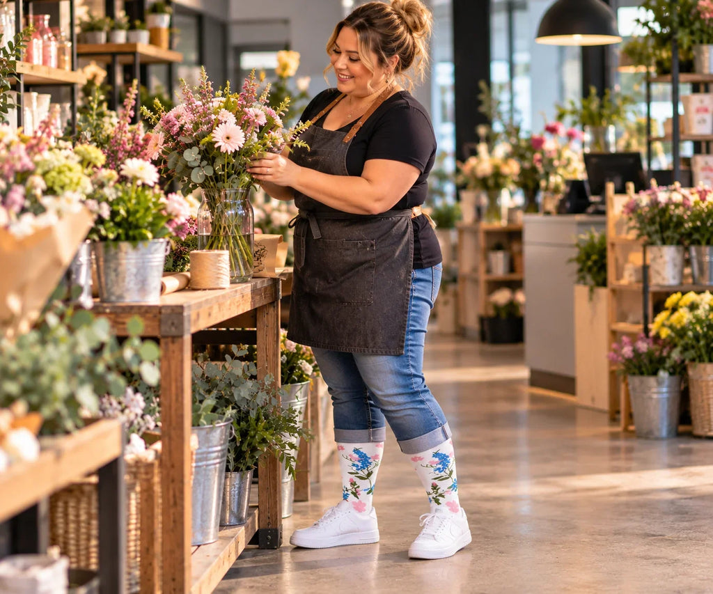 ErgiloJoy+ -  Plus size stödstrumpor