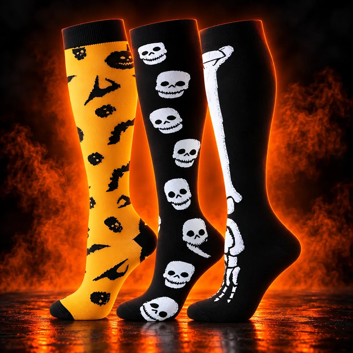 ErgiloSpooky - Kusligt bekväma stödstrumpor