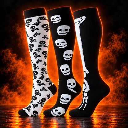 ErgiloSpooky - Kusligt bekväma stödstrumpor