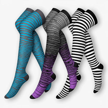ErgiloStocking 3-pack - Overknee kompressionsstrumpor
