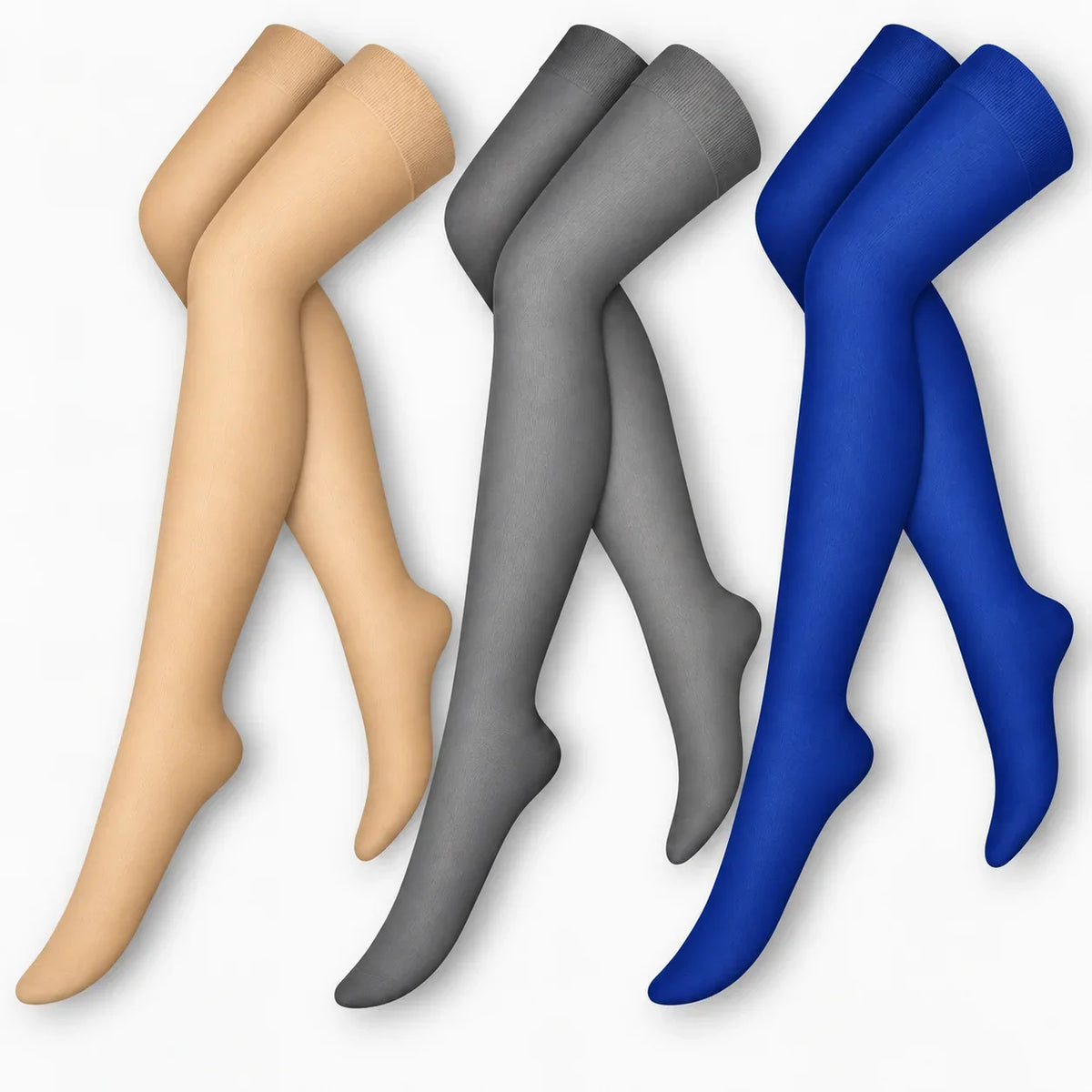 ErgiloStocking 3-pack - Overknee kompressionsstrumpor