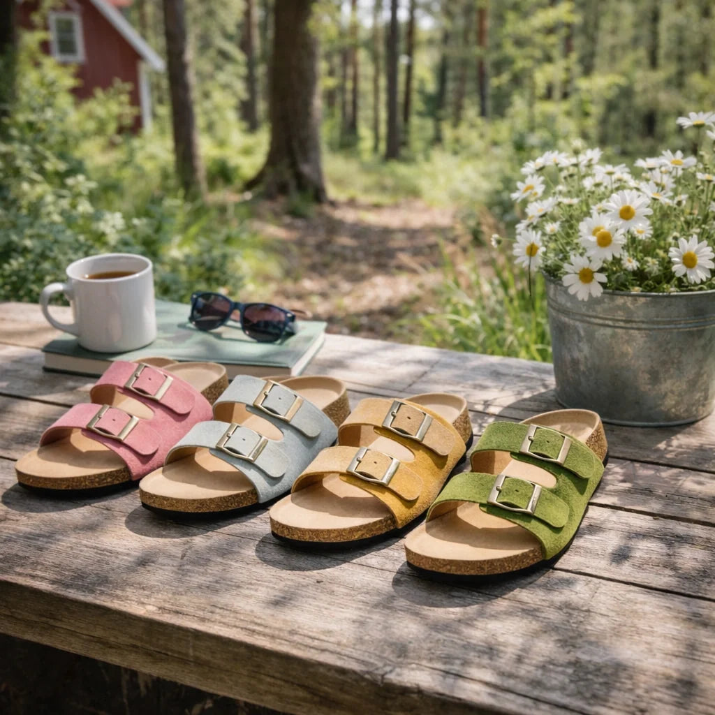 ErgiloSandals - Mjuka sandaler Dam/Herr