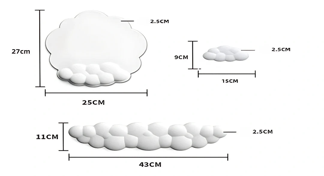 ErgiloCloud - 3-delat ergonomiskt skrivbordsset